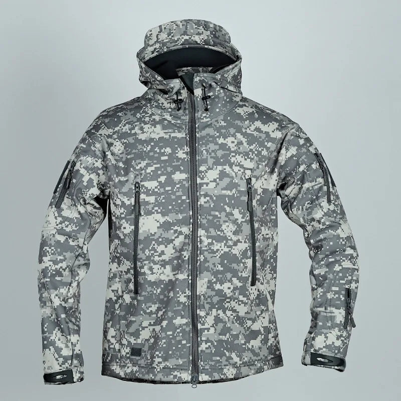 Dylan | Hooded Tactical Hiking Fleece Jacket
