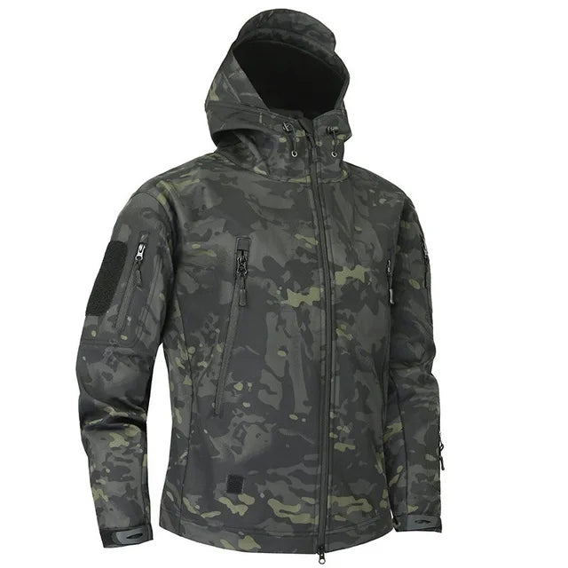 Dylan | Hooded Tactical Hiking Fleece Jacket