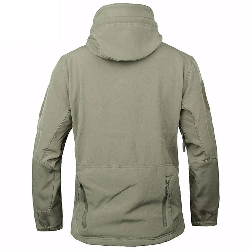 Dylan | Hooded Tactical Hiking Fleece Jacket