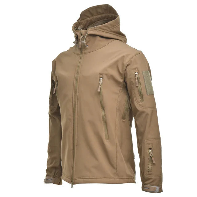 Dylan | Hooded Tactical Hiking Fleece Jacket