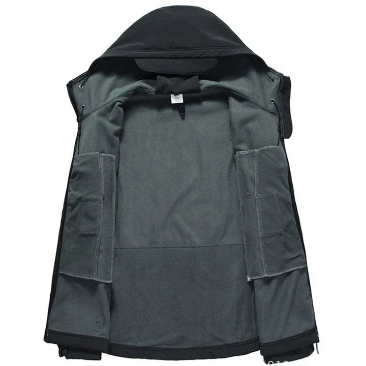 Dylan | Hooded Tactical Hiking Fleece Jacket