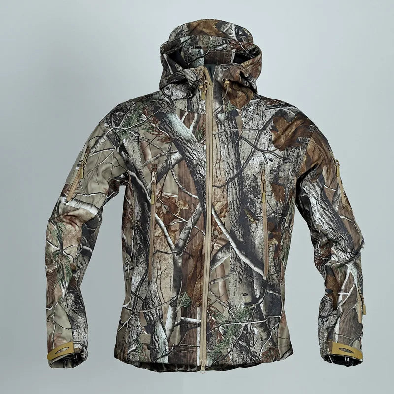 Dylan | Hooded Tactical Hiking Fleece Jacket