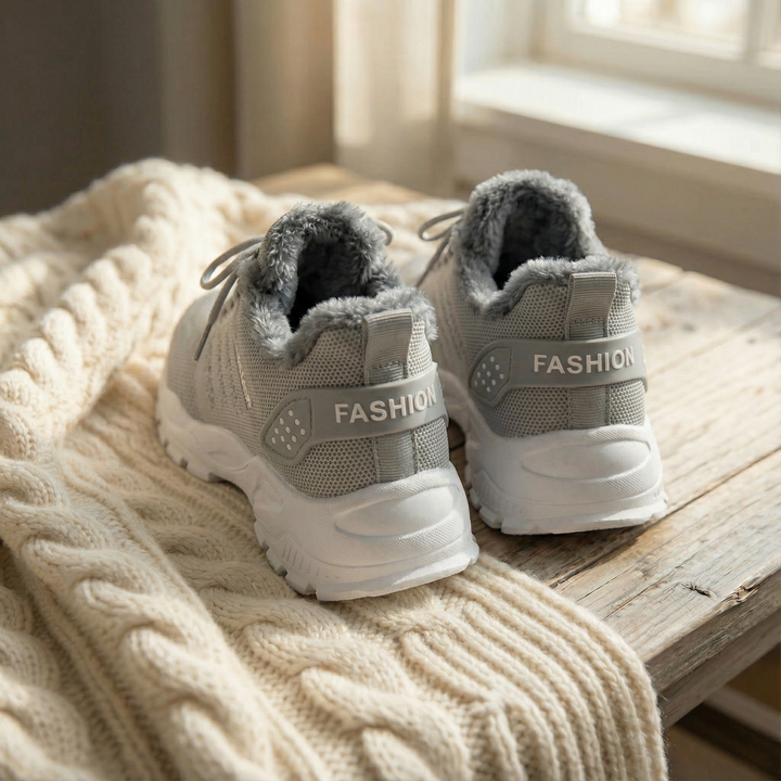 Eden | Chunky Sole Lace-Up Winter Trainers