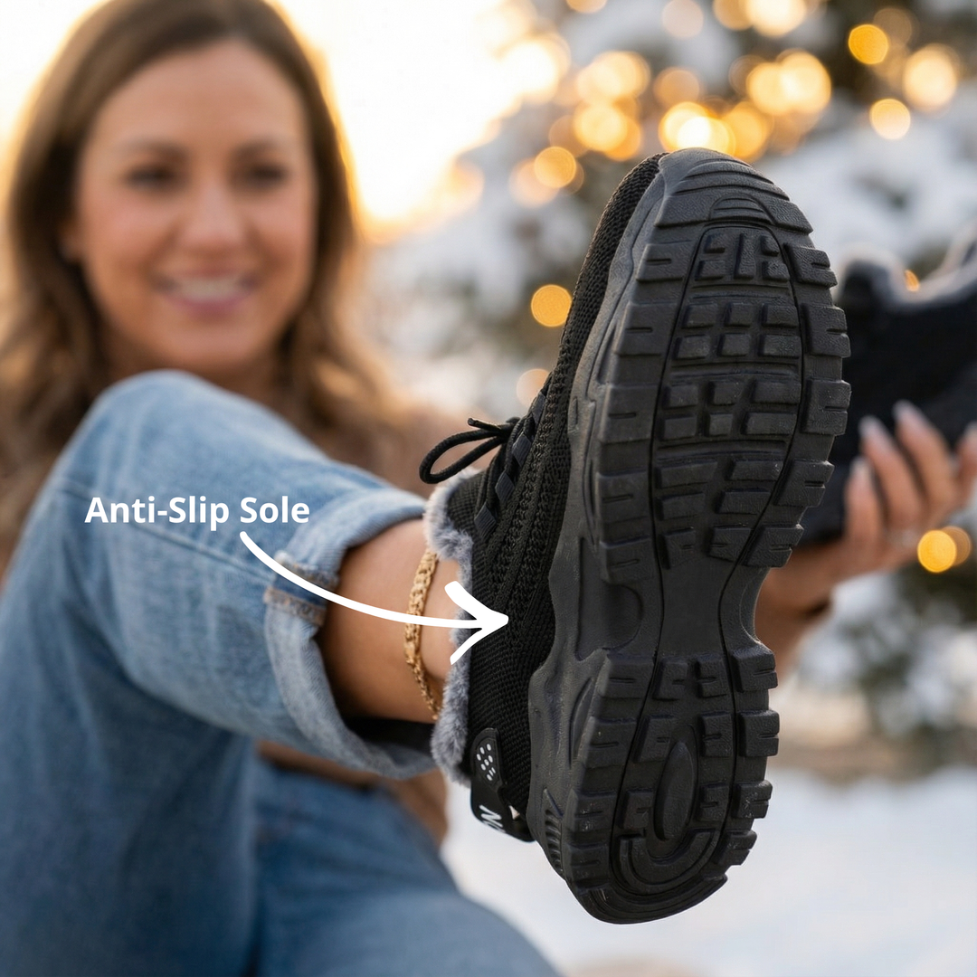 Eden | Chunky Sole Lace-Up Winter Trainers