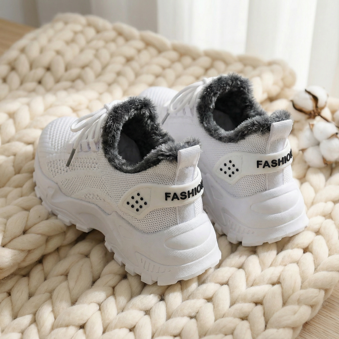 Eden | Chunky Sole Lace-Up Winter Trainers