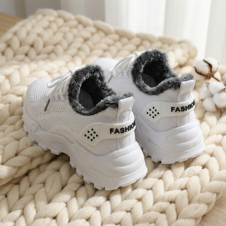 Eden | Chunky Sole Lace-Up Winter Trainers