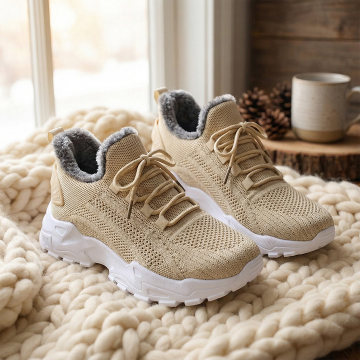 Eden | Chunky Sole Lace-Up Winter Trainers