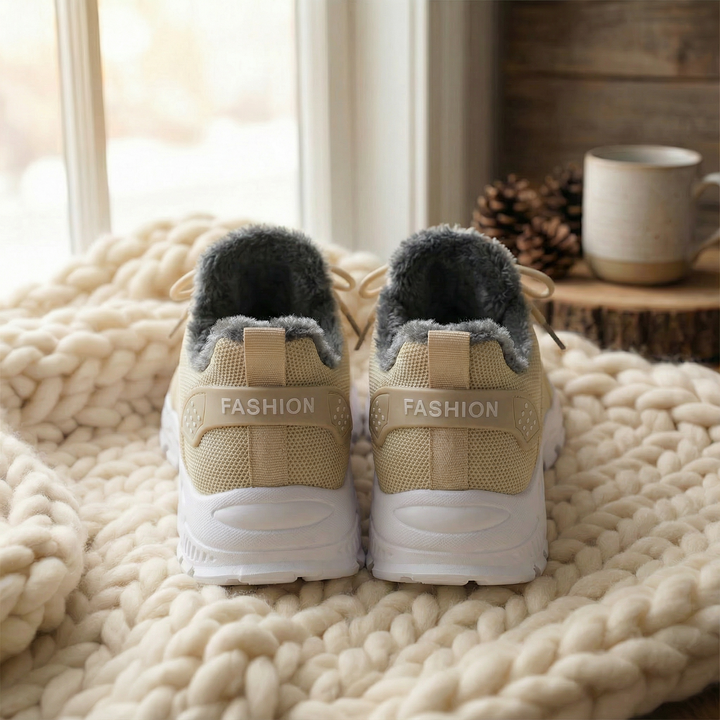 Eden | Chunky Sole Lace-Up Winter Trainers