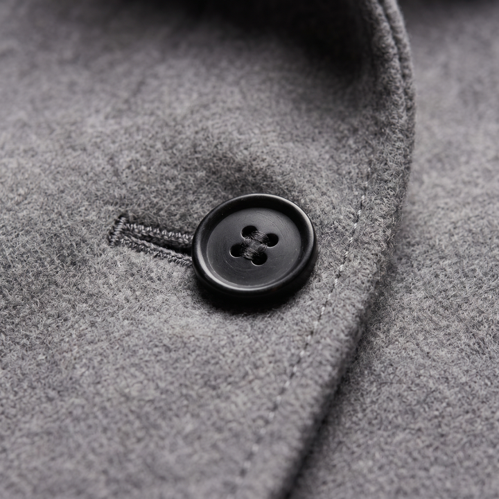 Eden | Graceful Classic Wool-Look Longline Coat
