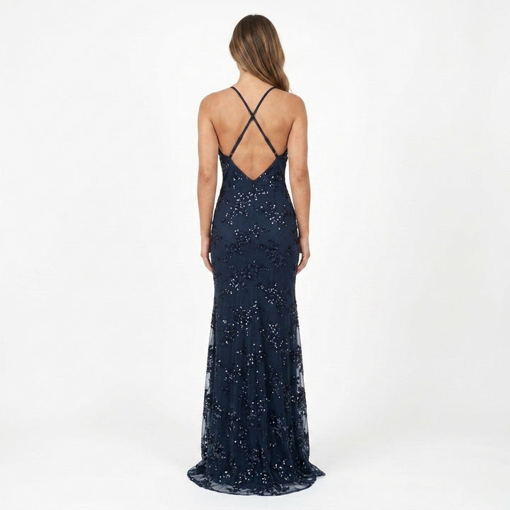 Eden | Refined Sequin Christmas Dress Wedding Guest Maxi