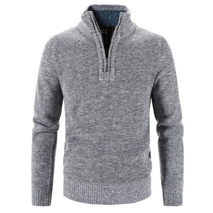 Elias | Cosy Half Zip Mens Knitted Jumper