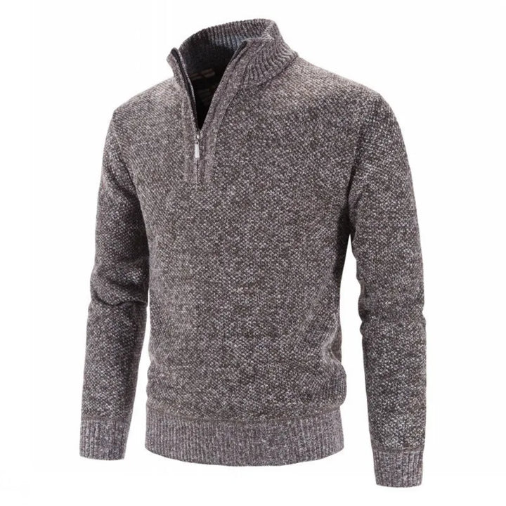 Elias | Cosy Half Zip Mens Knitted Jumper