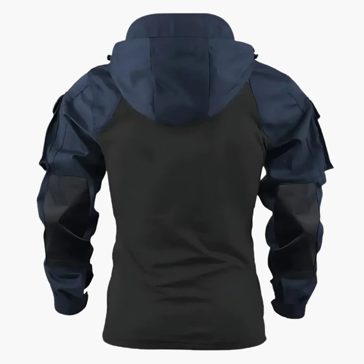 Elijah | Camouflage Quarter Zip Tactical Mens Hoodie