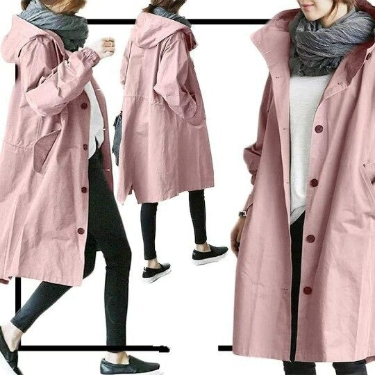 Eliza | Elegant Long Hooded Winter Coat