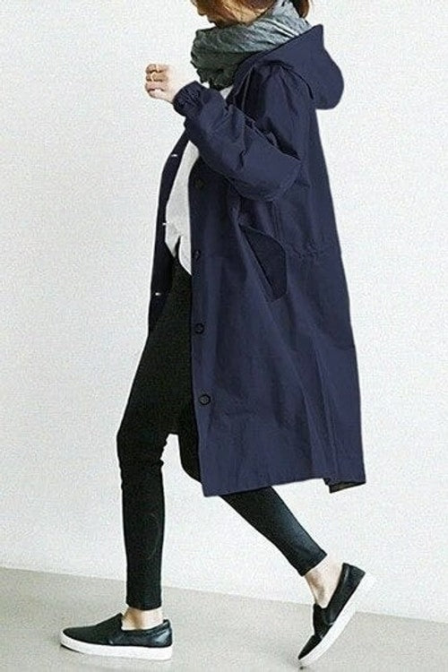 Eliza | Elegant Long Hooded Winter Coat