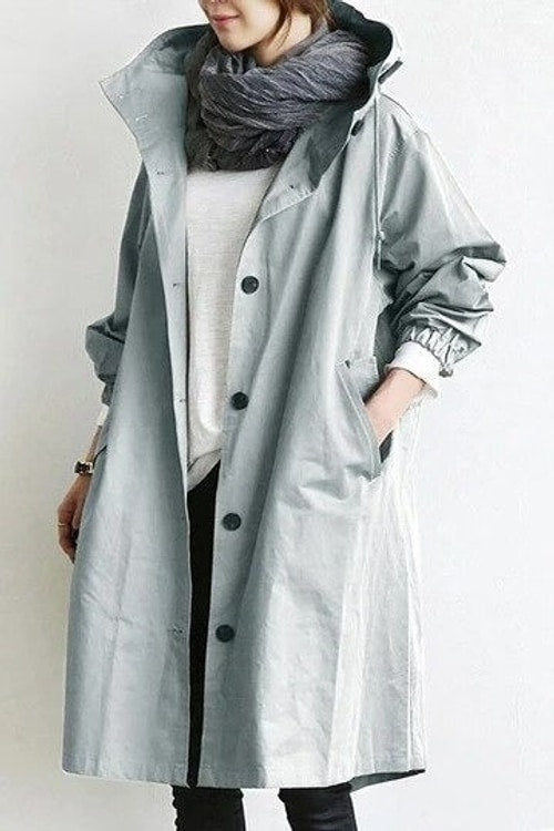 Eliza | Elegant Long Hooded Winter Coat