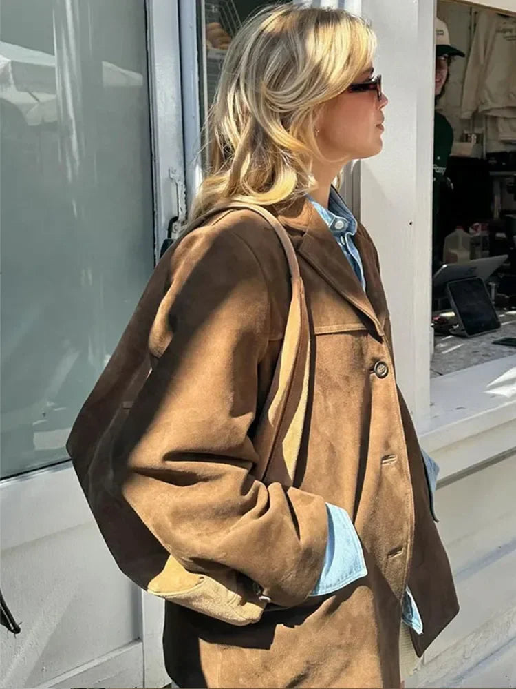 Elizabeth | Polished Oversized Single-Breasted Winter Coat