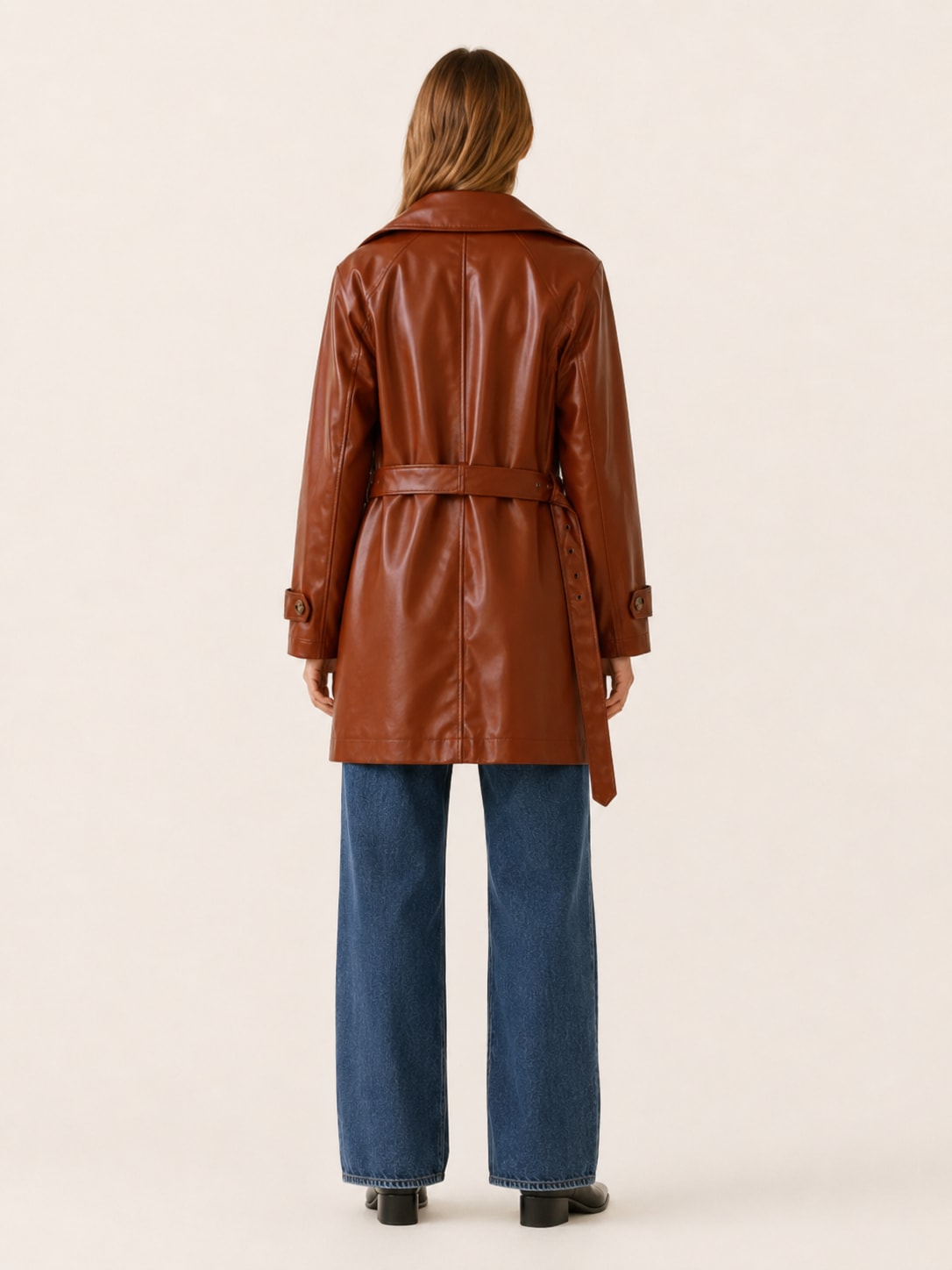 Ellie | Stylish Double Breasted Long Trench Jacket