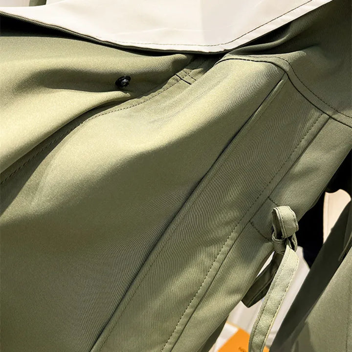 Emilia | Stylish Wide Collar Drawstring Waist Winter Jacket