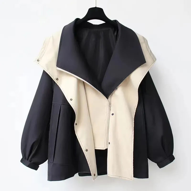 Emilia | Stylish Wide Collar Drawstring Waist Winter Jacket