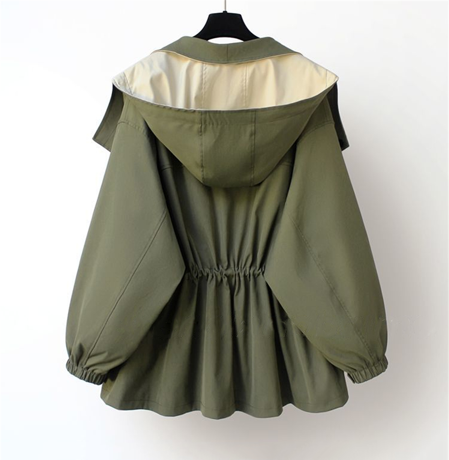 Emilia | Stylish Wide Collar Drawstring Waist Winter Jacket