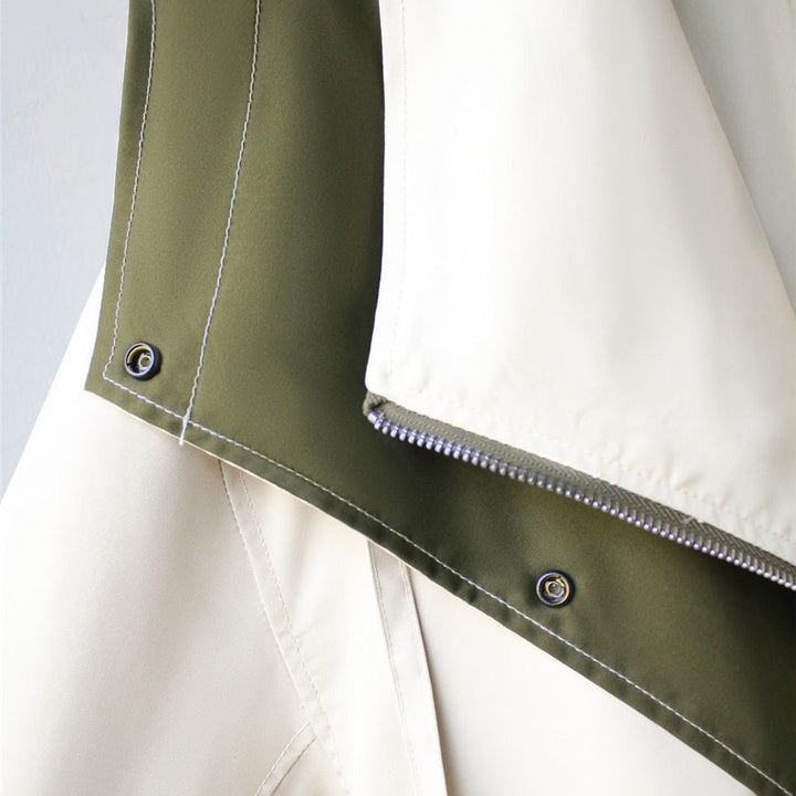Emilia | Stylish Wide Collar Drawstring Waist Winter Jacket