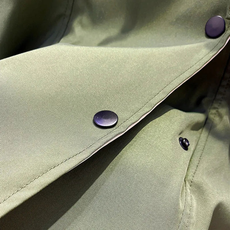 Emilia | Stylish Wide Collar Drawstring Waist Winter Jacket