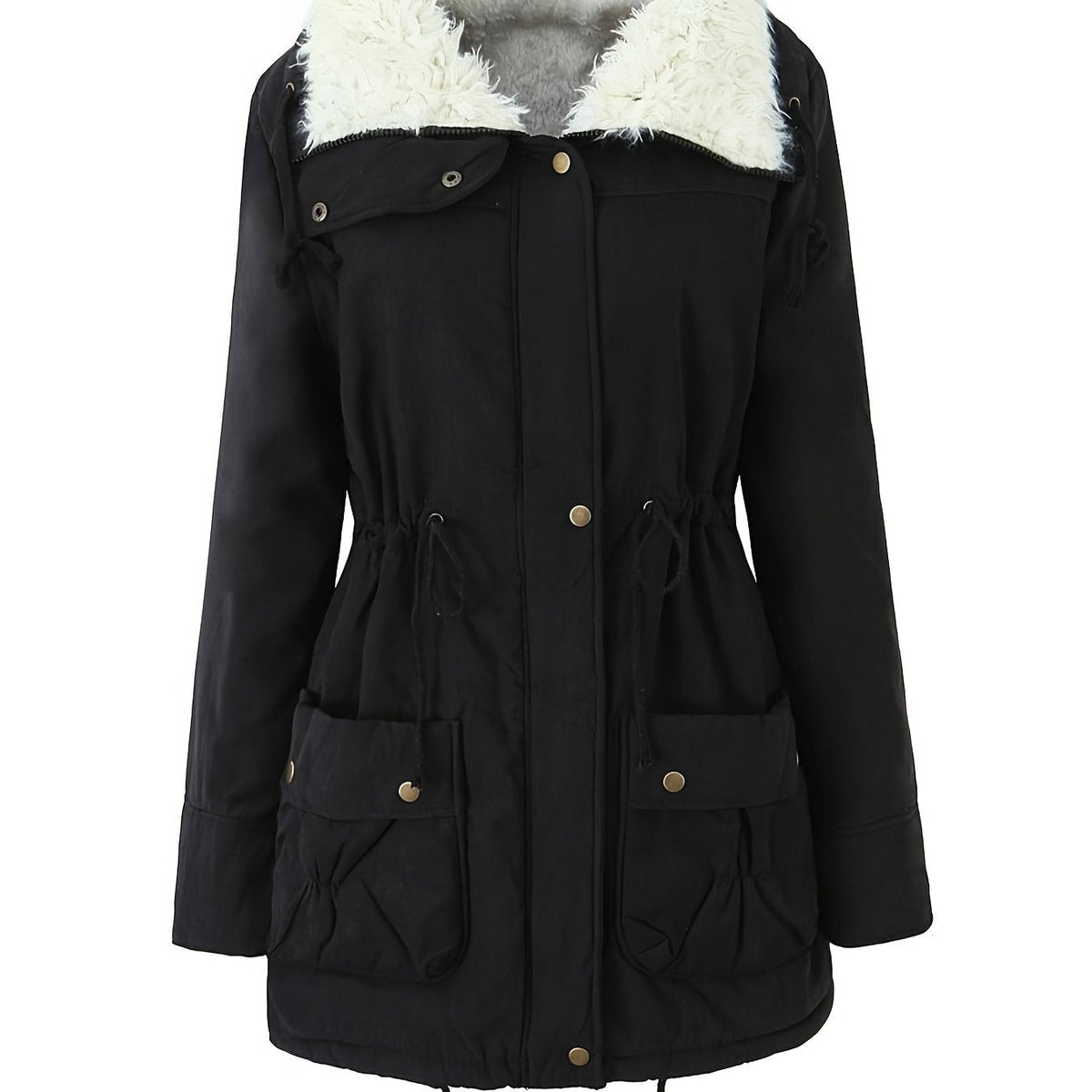 Emma | Classic Hooded Fur Jacket Parka