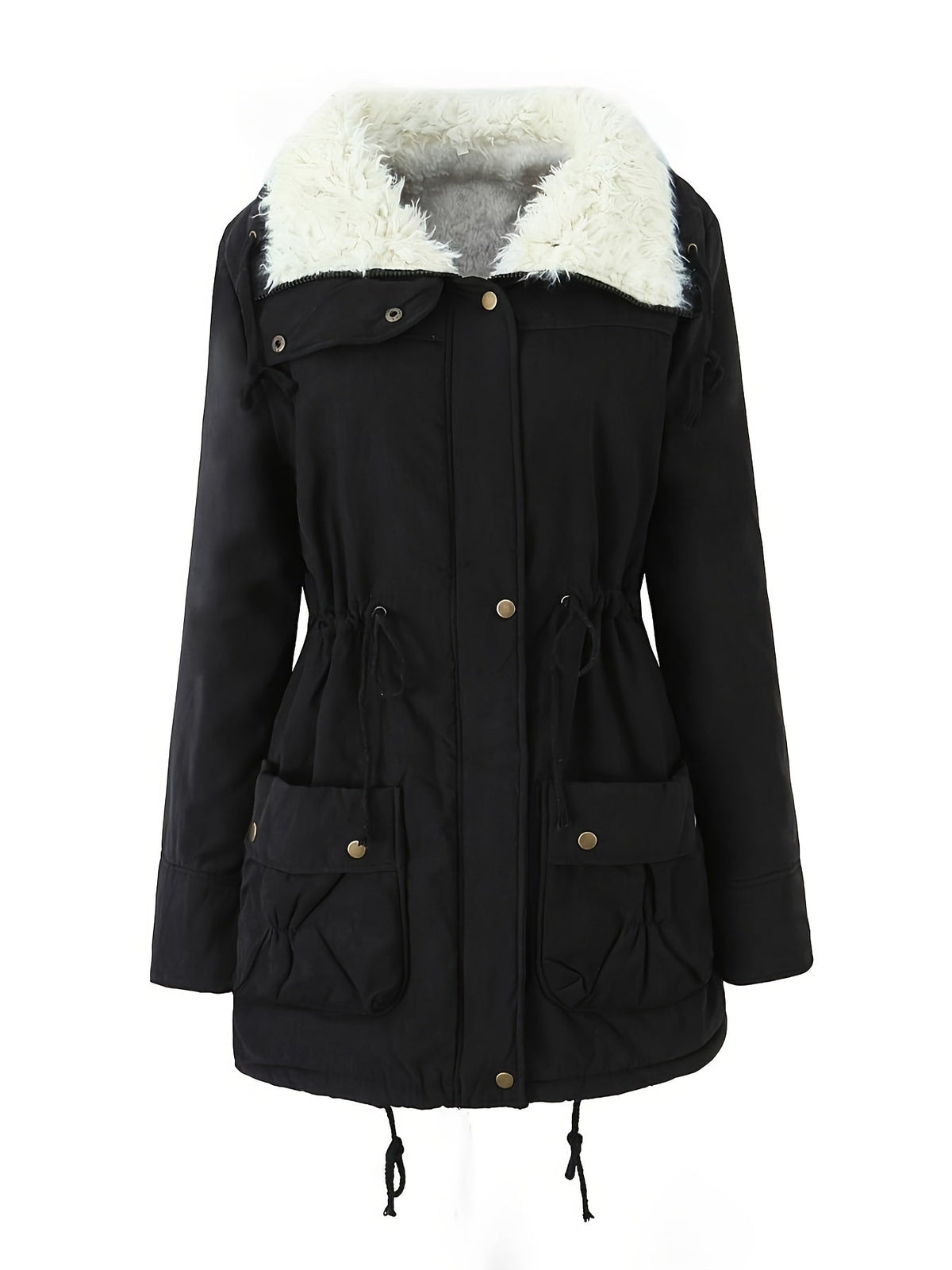 Emma | Classic Hooded Fur Jacket Parka