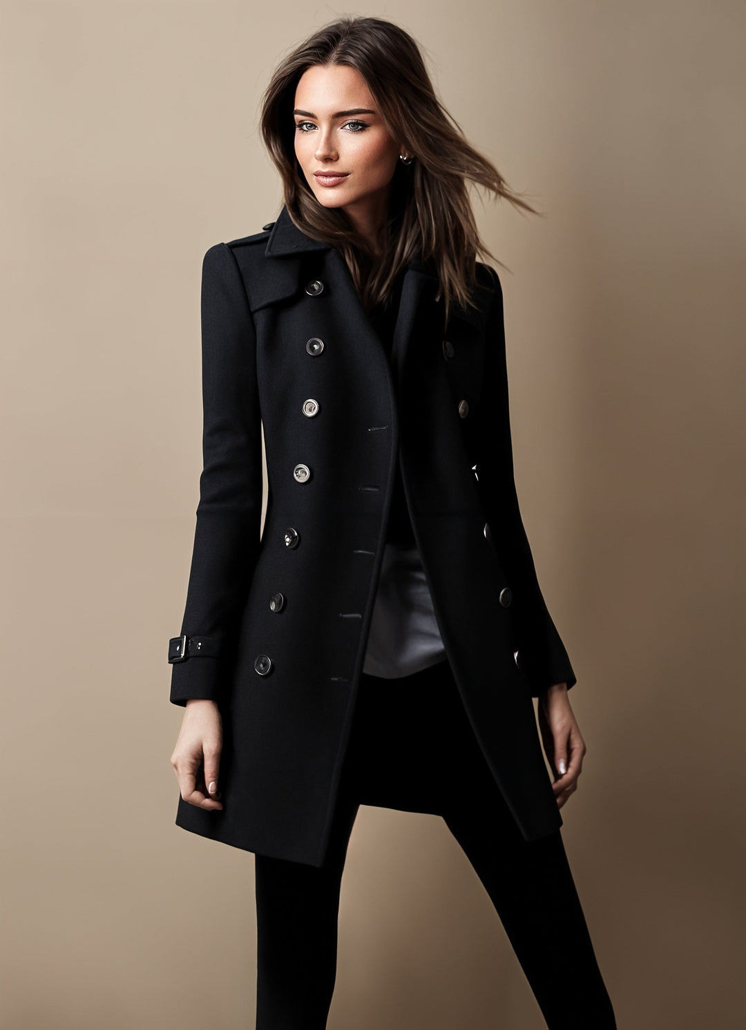 Evelyn | Tailored Double-Breasted Winter Coat
