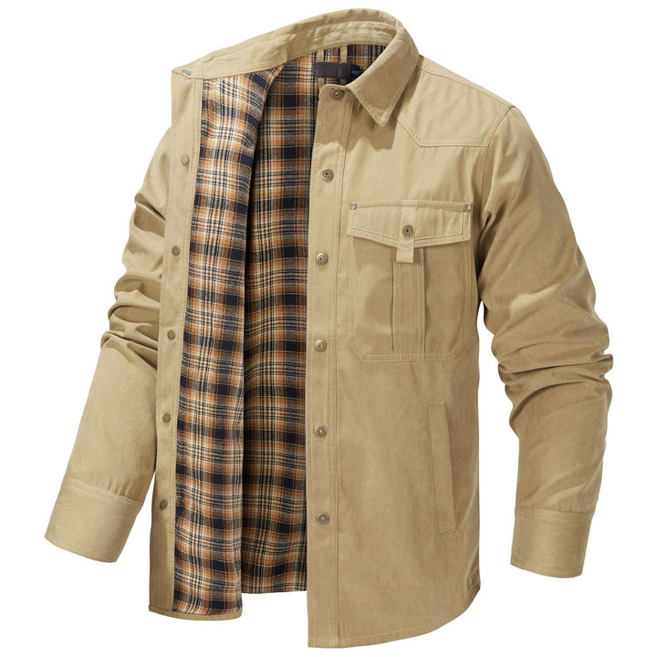 Felix | Retro Check-Lined Mens Winter Jacket