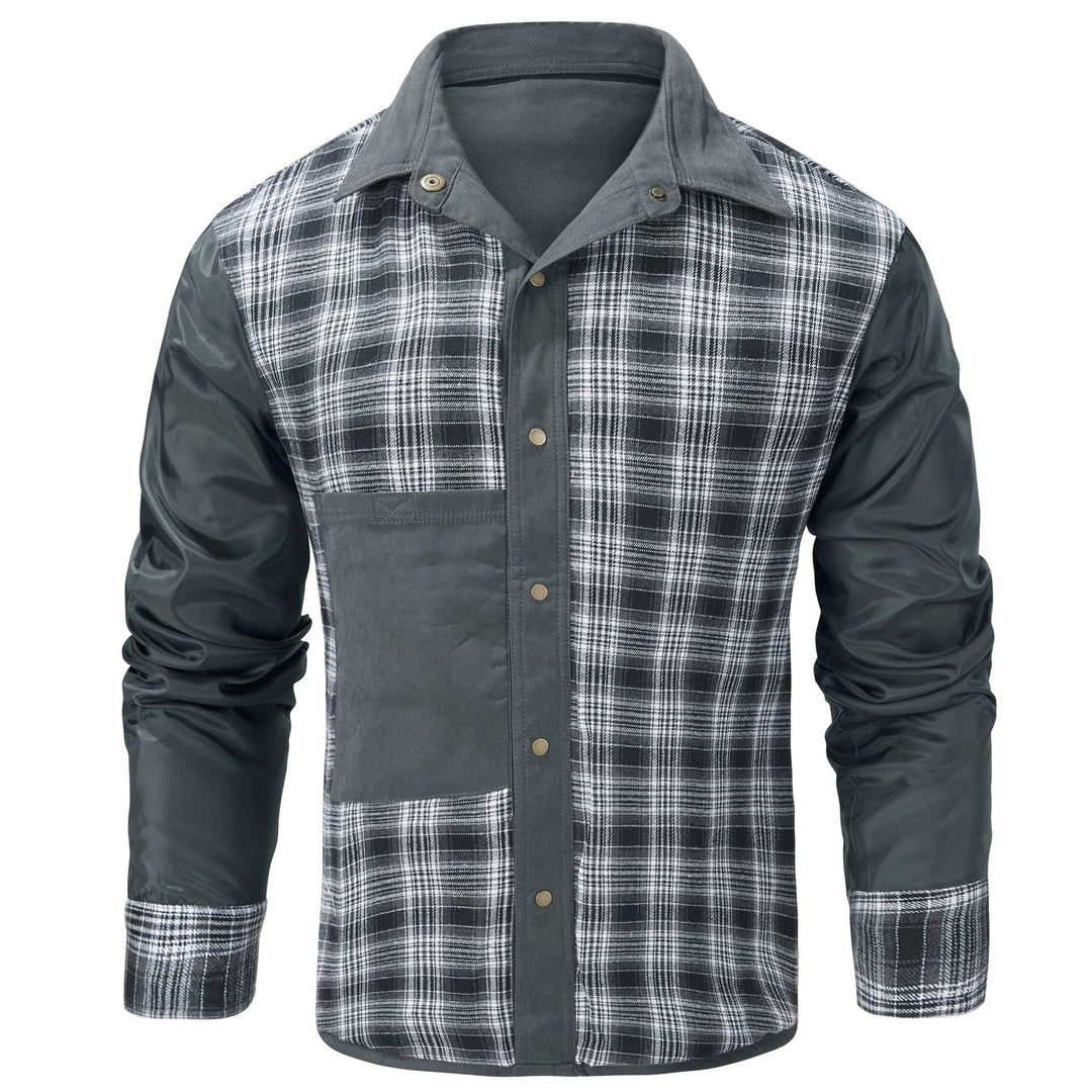 Felix | Retro Check-Lined Mens Winter Jacket