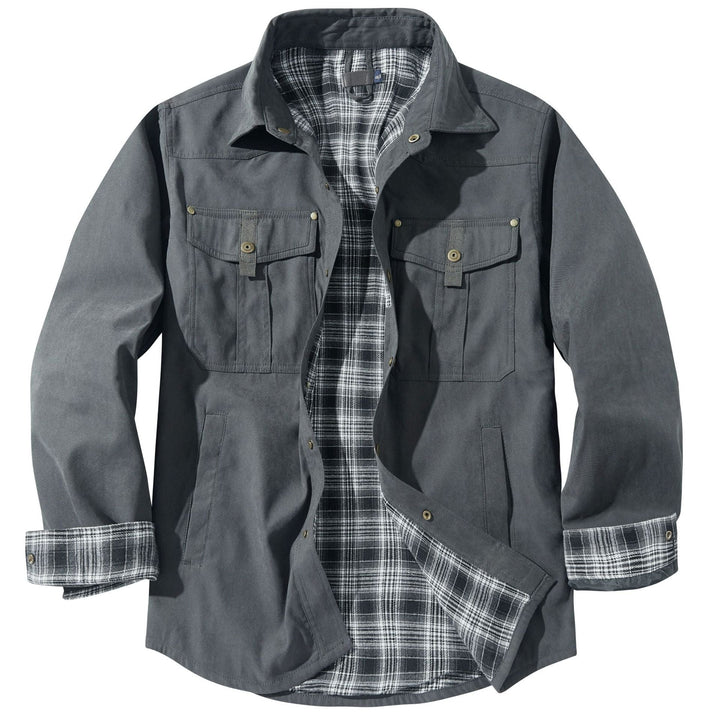 Felix | Retro Check-Lined Mens Winter Jacket