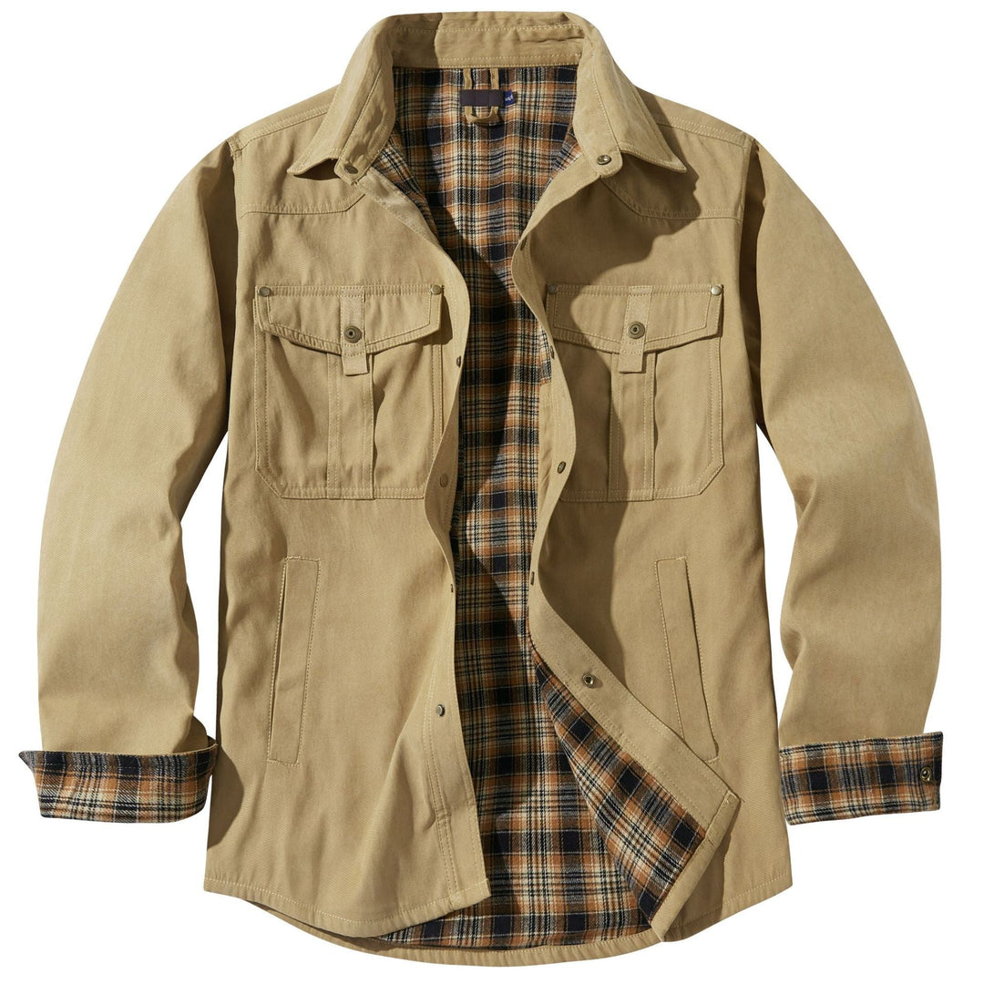 Felix | Retro Check-Lined Mens Winter Jacket