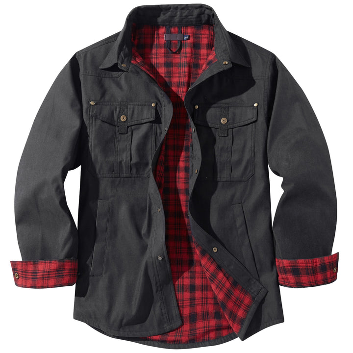 Felix | Retro Check-Lined Mens Winter Jacket