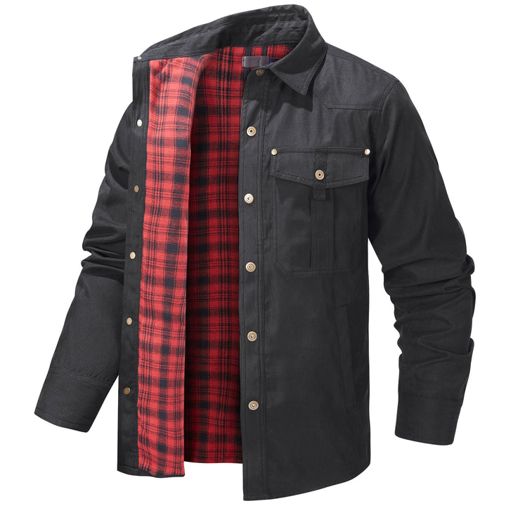 Felix | Retro Check-Lined Mens Winter Jacket