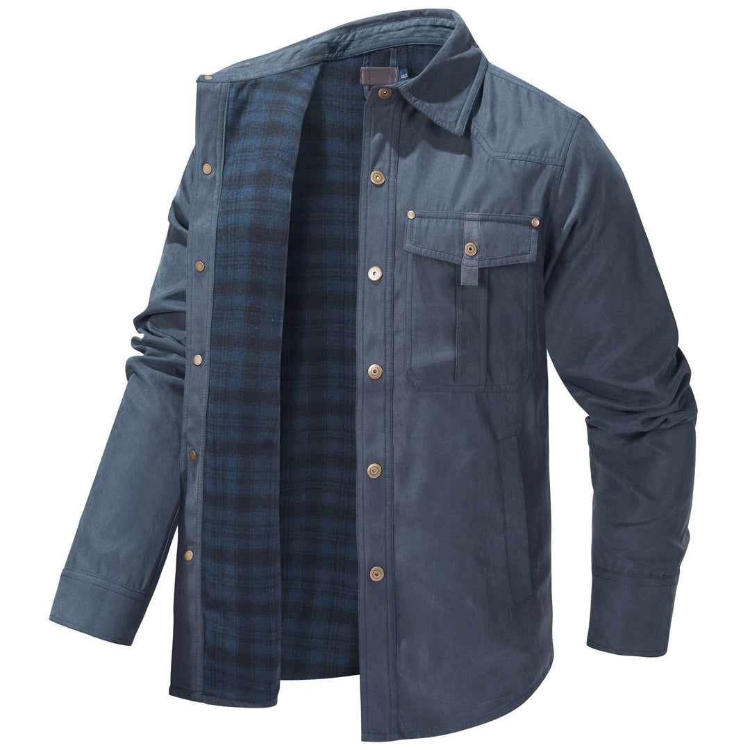 Felix | Retro Check-Lined Mens Winter Jacket