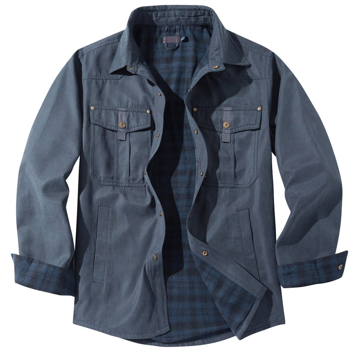 Felix | Retro Check-Lined Mens Winter Jacket