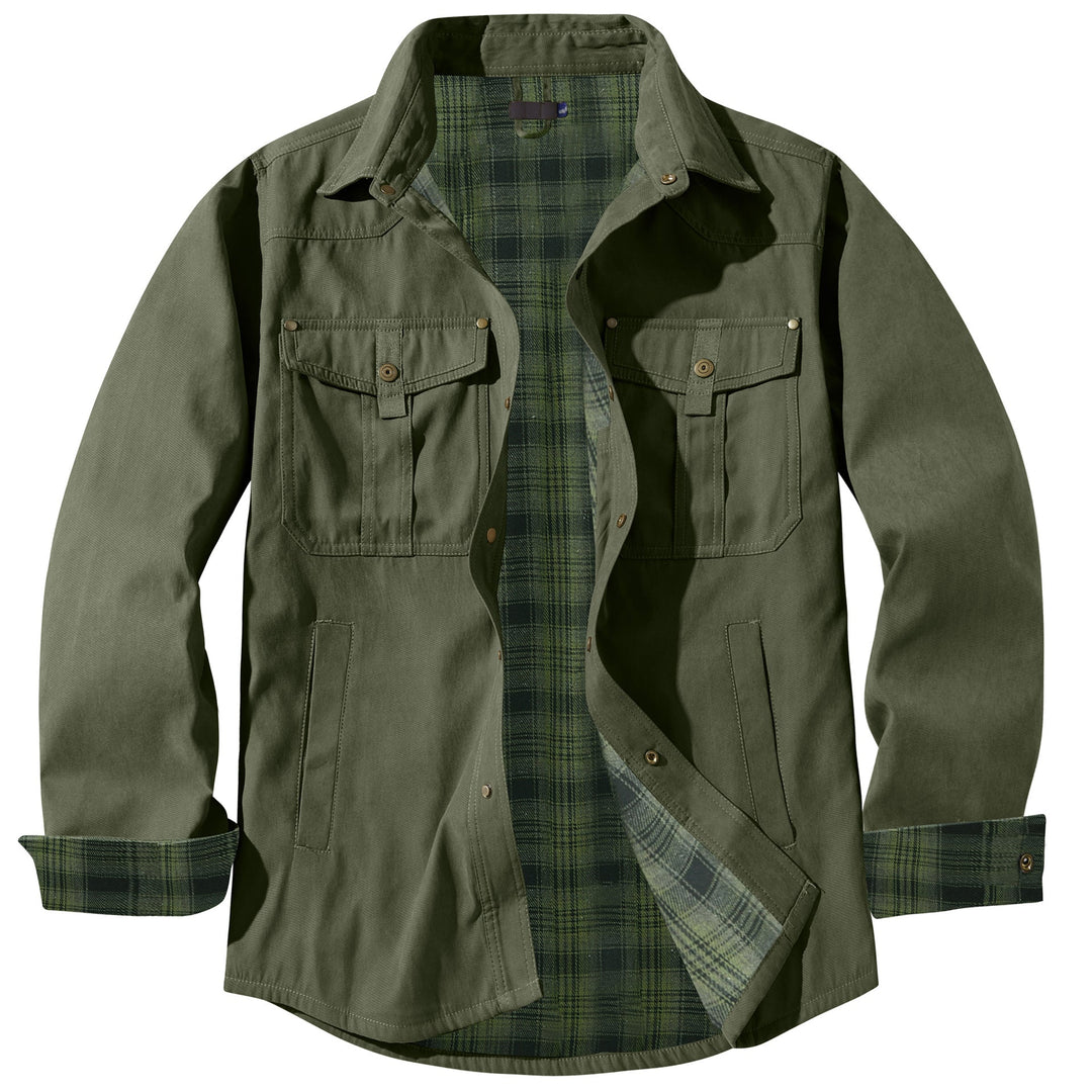 Felix | Retro Check-Lined Mens Winter Jacket