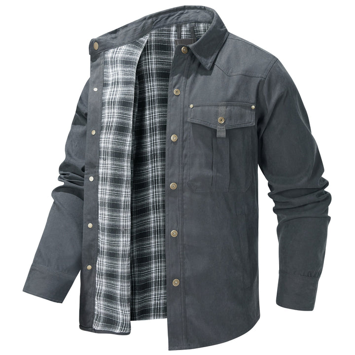Felix | Retro Check-Lined Mens Winter Jacket