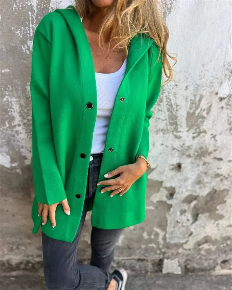Florence | Chic Longline Hooded Winter Coat