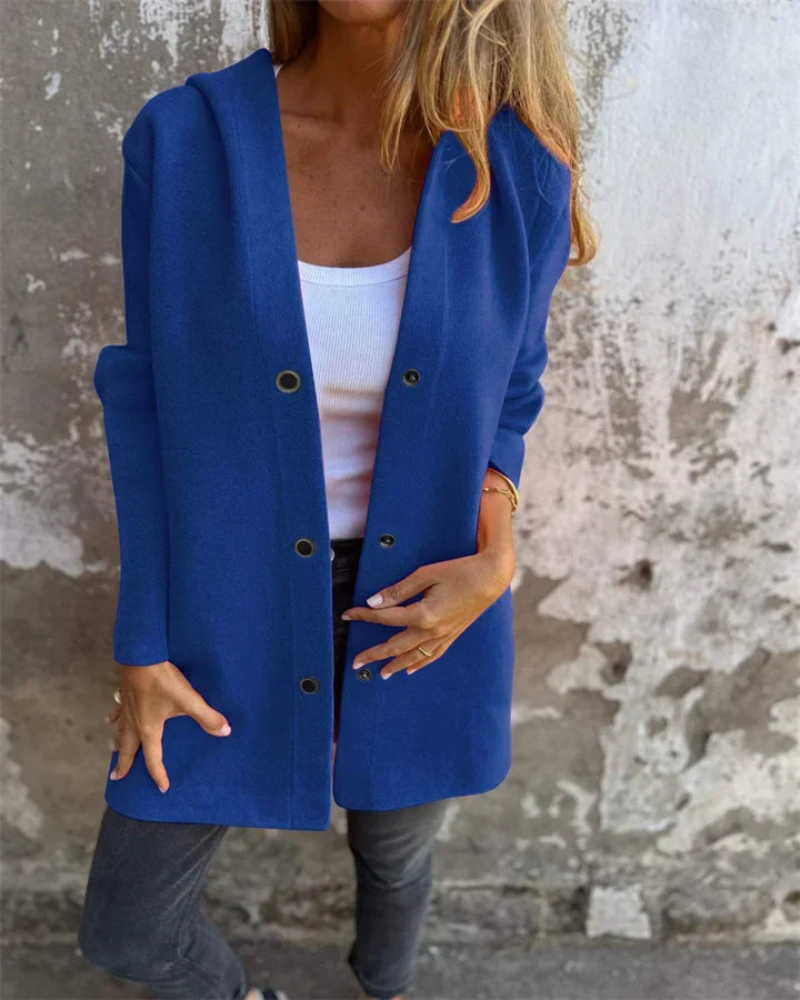 Florence | Chic Longline Hooded Winter Coat
