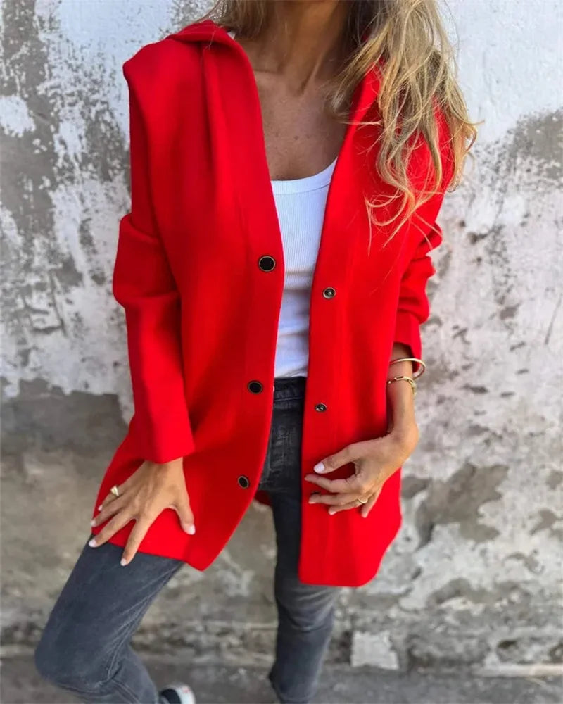 Florence | Chic Longline Hooded Winter Coat