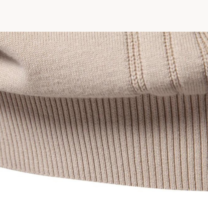 Frankie | Classic Textured Crew Neck Mens Knitted Jumper