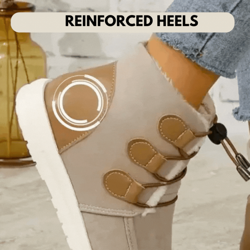 Grace | Classic Toggle Lace Up Ankle Winter Boots