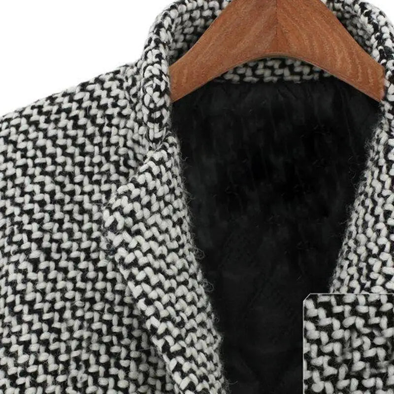 Grace | Timeless Single-Breasted Longline Winter Coat