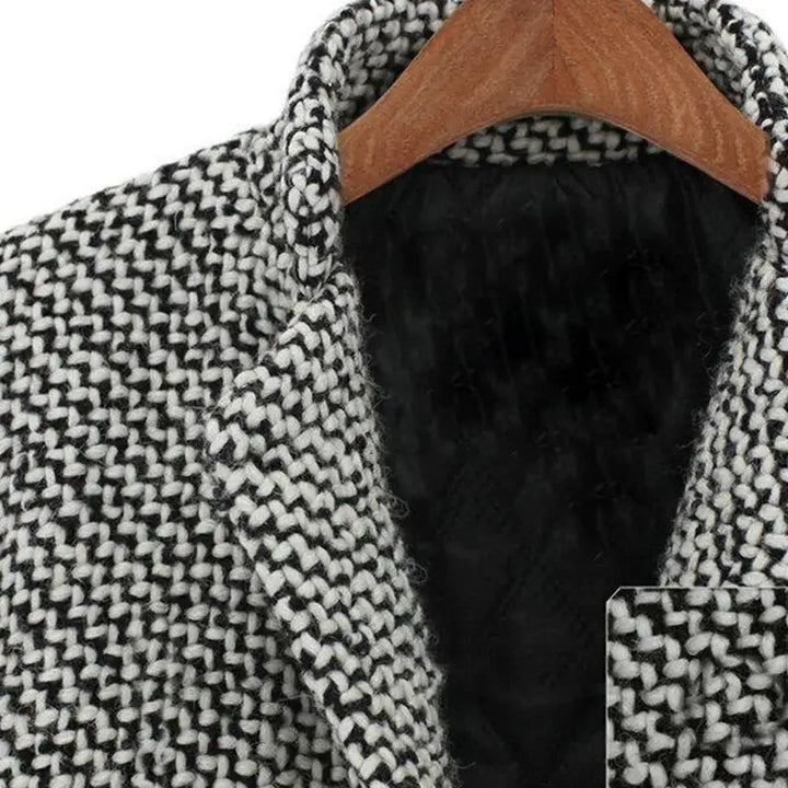 Grace | Timeless Single-Breasted Longline Winter Coat