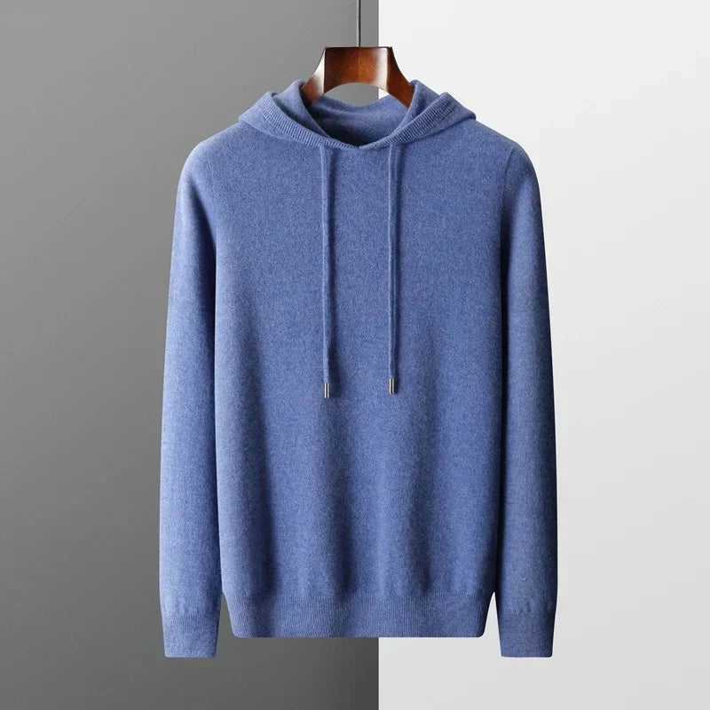Harry | Cosy Knitted Pullover Mens Hoodie