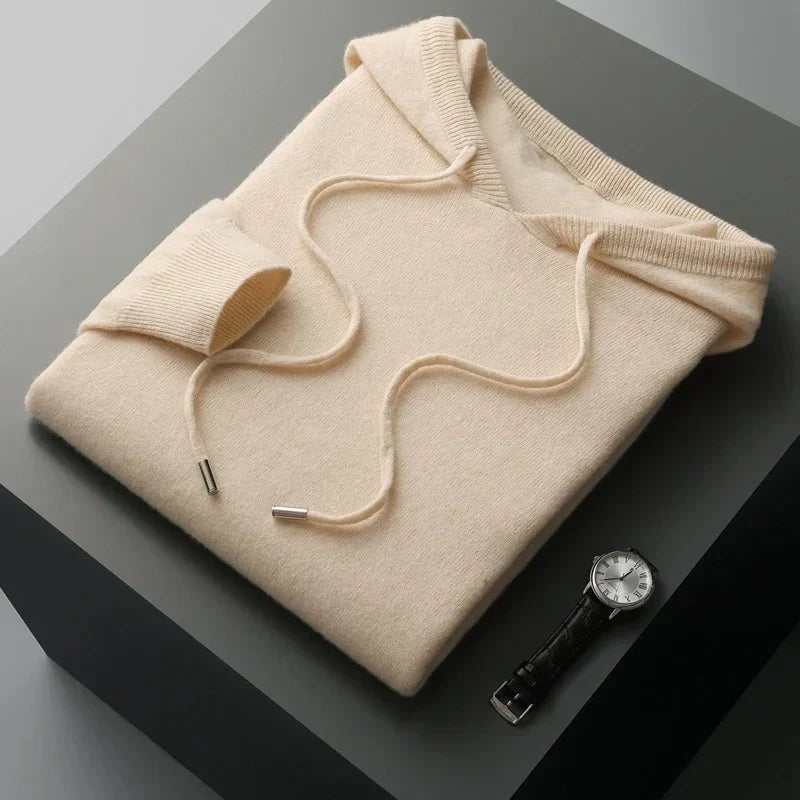 Harry | Cosy Knitted Pullover Mens Hoodie
