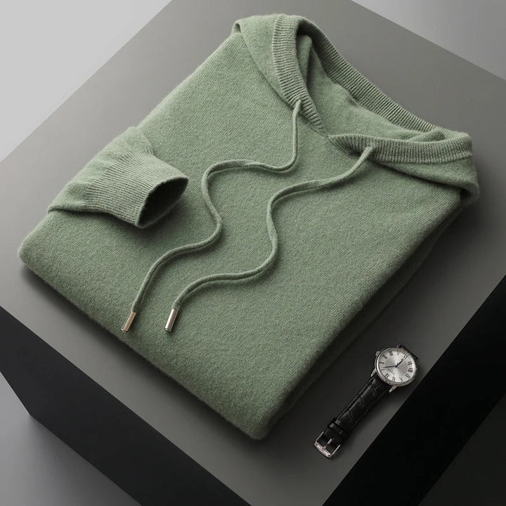 Harry | Cosy Knitted Pullover Mens Hoodie